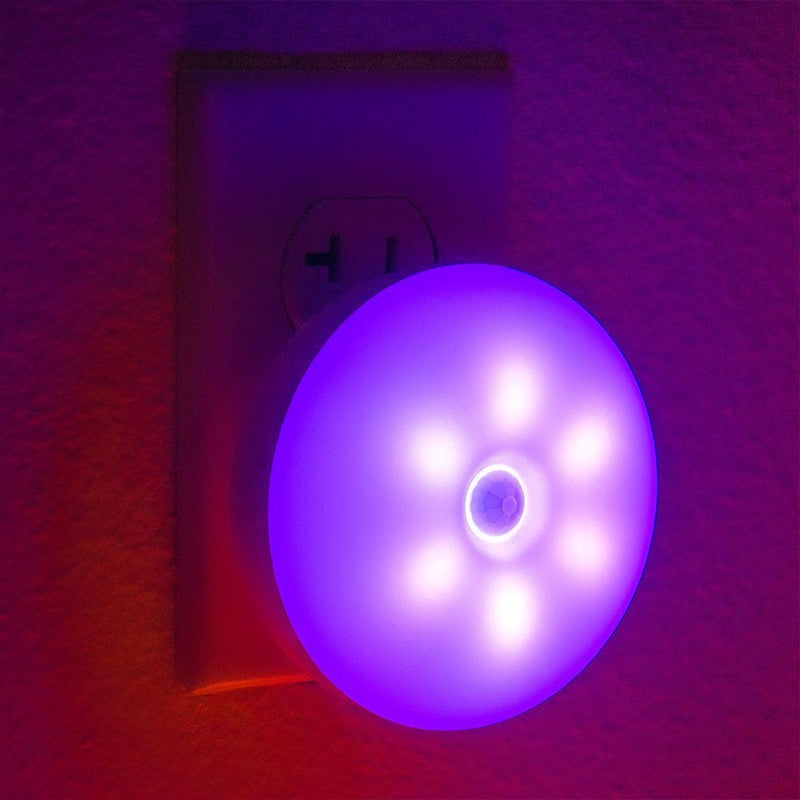 BlissEmber smart color changing night light in purple