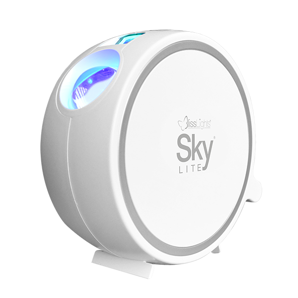 sky lite galaxy projector classic with blue nebula