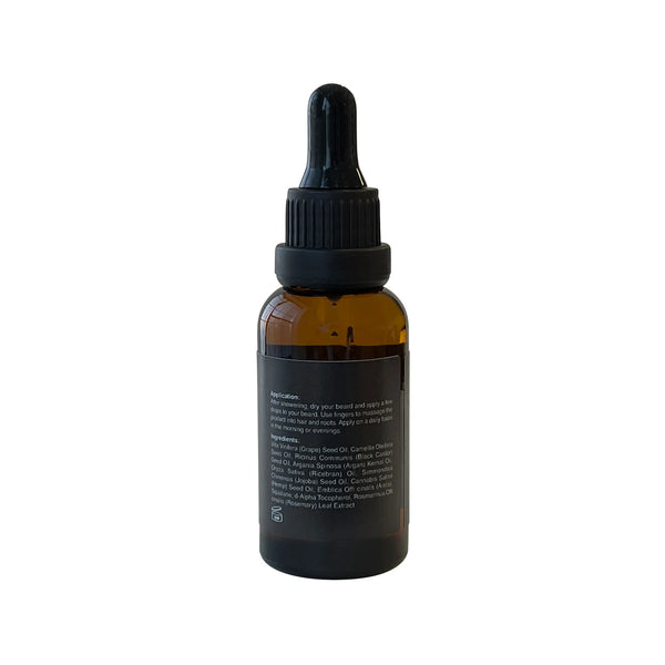 Hemp-Infused Beard Growth Oil – Unscented