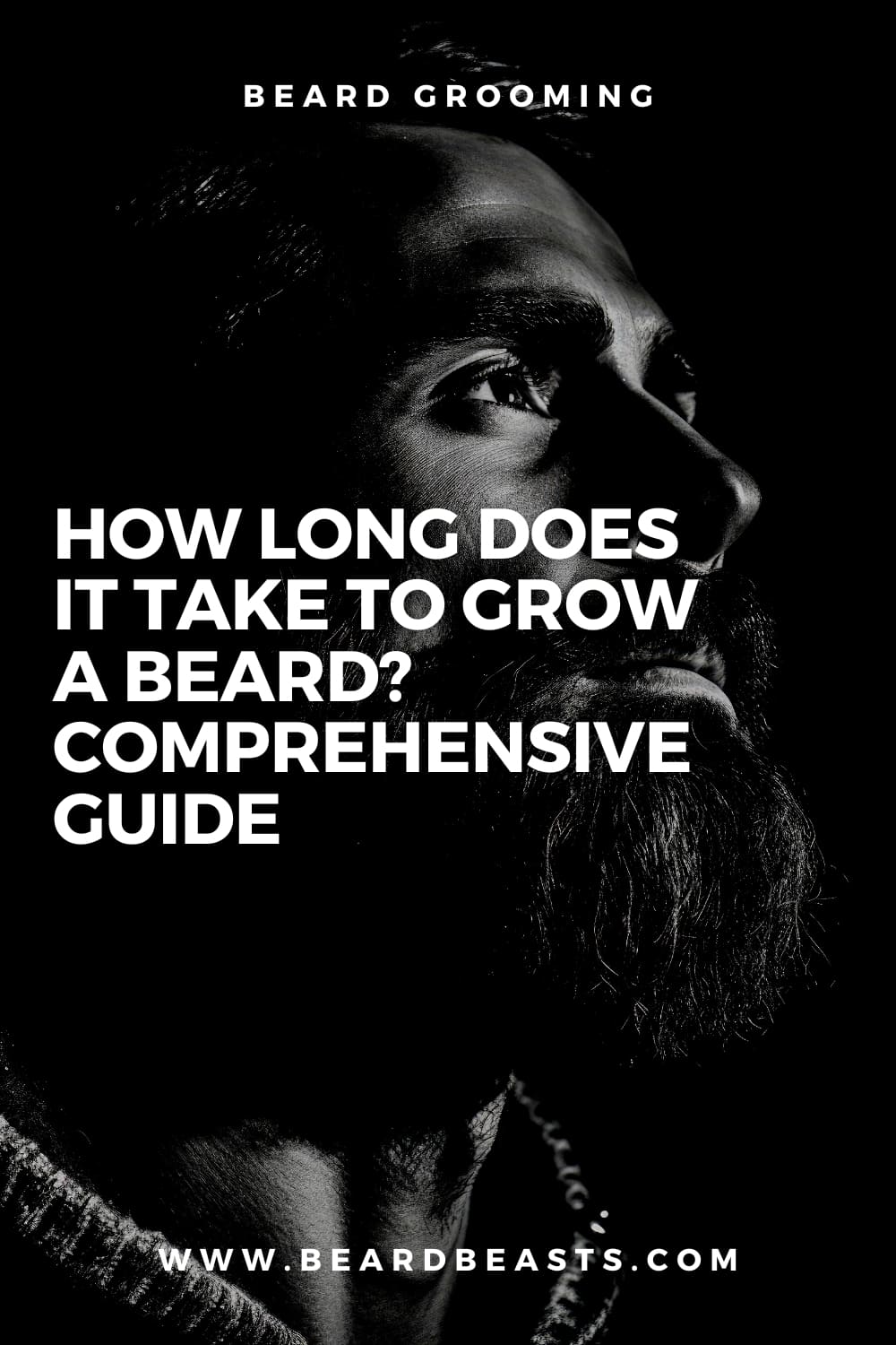 How Long Does It Take To Grow A Beard? Comprehensive Guide Pinterest Pin