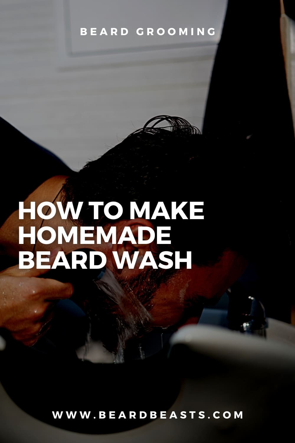 How To Make Homemade Beard Wash Pinterest Pin