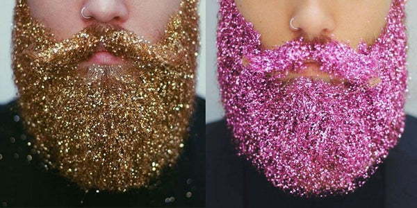 glitter beard