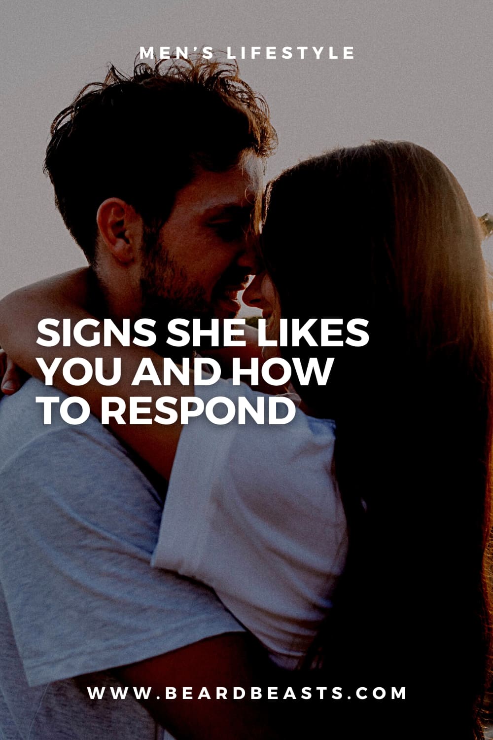 Signs She Likes You and How  to Respond Pinterest Pin