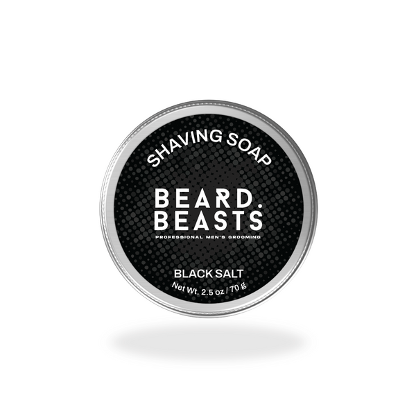 Black Salt Shaving Soap